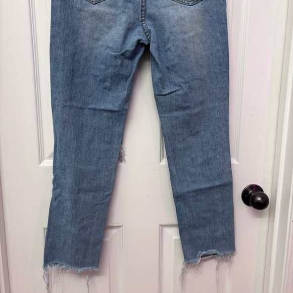 Momokrom High Waisted Straight Leg Mom Jeans - Picture 9 of 10